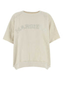 Maison Margiela Ivory CottonExhizeTシャツ