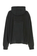 Maison Margiela Graphite Cotton Oversize Sweatshirt