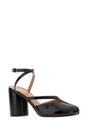 Maison Margiela Black Leather Tabi Pumps
