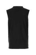 Dsquared Black Cotton Tank Top