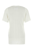 Maison Margiela White Cotton Blend T Shirt