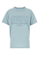 T Shirt Maison Margiela in cotone azzurro