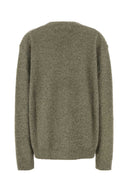 Maison Margiela Sage Green Wool Blend Sweater