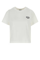 A.P.C. White Cotton T Shirt