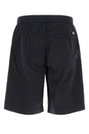 C.P. Company Midnight Blue Stretch Cotton Blend Bermuda Shorts
