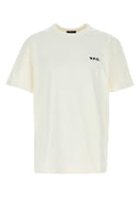 A.P.C. Ivory Cotton T Shirt