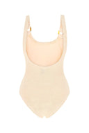 Hunza G Light Pink Stretch Nylon Domino Swimsuit