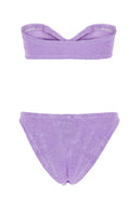 Hunza G Lilac Stretch Nylon Jean Bikini