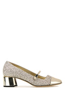 Jimmy Choo Embellished Leather Elisa 45 Pumps