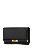 Dolce & Gabbana Black Leather Marlene Clutch