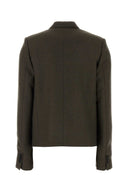 Loewe Brown Wool Blazer