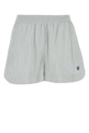 Stella Mc Cartney Embroidered Silk Shorts