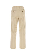Maison Kitsune Beige Cotto Pant