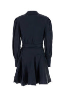 Zimmermann Navy Blue Silk Mini Dress