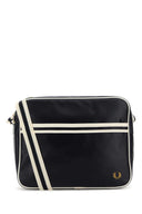 Fred Perry Mitternachtsblaue Canvas-Einkaufstasche