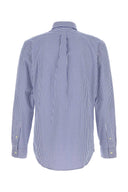 Camicia Polo Ralph Lauren in popeline elasticizzato ricamato