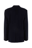 Miu Miu Midnight Blue Wool Blend Blazer