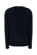 Miu Miu Navy Blue Cashmere Sweater