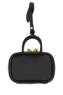 Miu Miu Black Leather Beau Keyring Necessaire