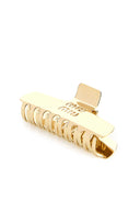 Miu miu gold metal Clip à cheveux