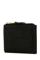 Miu Miu Black Leather Wallet