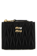 Miu Miu Black Leather Wallet