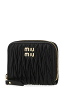 Miu Miu zwart lederen portemonnee