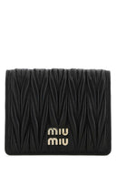 Miu Miu Black Leather Wallet