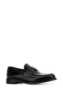 Prada Black Leather Loafers