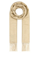 Prada Sand Silk Mascher Scarf