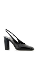 Prada Black Leather Pumps