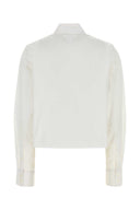Prada White Poplin Shirt