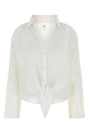 Lois White Linen Shirt