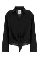 Lois Black Linen Shirt