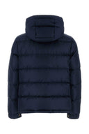Valentino Garavani Blue Blue Nylon V Logo Down Curting