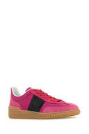 Valentino Garavani Pink Suede And Fabric Upvillage Sneakers