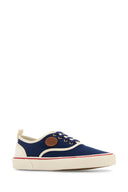 Valentino Garavani Blue Canvas No Joke Sneakers