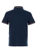 Valentino Garavani Blue Piquet Polo Shirt