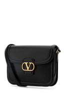 Valentino Garavani Black Leather 9 To5 Shoulder Bag