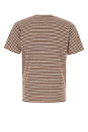 Valentino Garavani Embroidered Stretch Linen Blend T Shirt