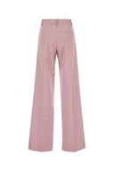 The Andamane Pink Stretch Polyester Blend Palazzo Pant