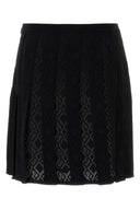 Givenchy Black Viscose Blend Skirt