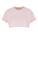 Top de cultivo de algodón rosa pastel de Givenchy