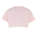Top de cultivo de algodón rosa pastel de Givenchy