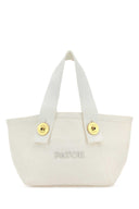Patou White Canvas Trapeze Bebag