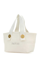 Patou White Canvas Trapeze Bebag