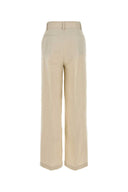 Woolrich Sand Viscose Blend Pant