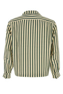 Bode Printed Silk Trillium Shirt