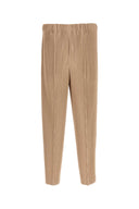 Homme Plisse' Issey Miyake Antiqued Pink Polyester Pant