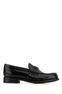 Prada mocassini in pelle nera